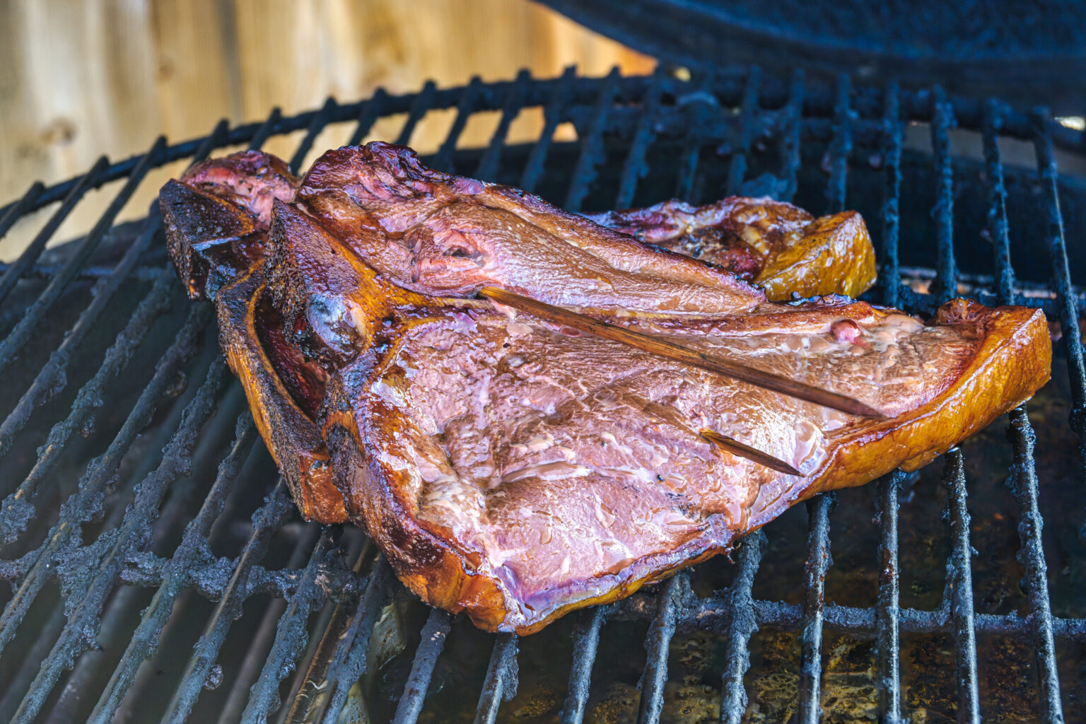 Smoked T Bone Steak The Taste Of Montana