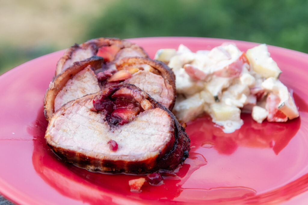 Bacon-wrapped Smoked Pork Tenderloins