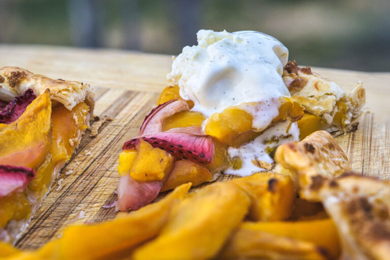 Big Sky Mango Peach Galette