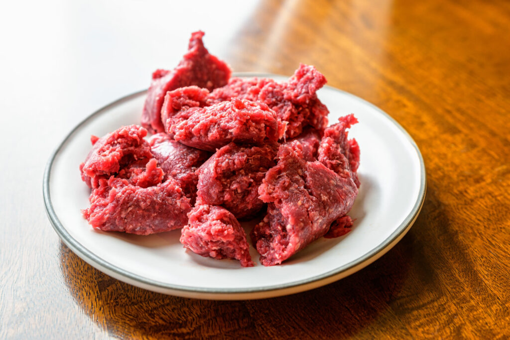 Starting out with top-quality ground bison