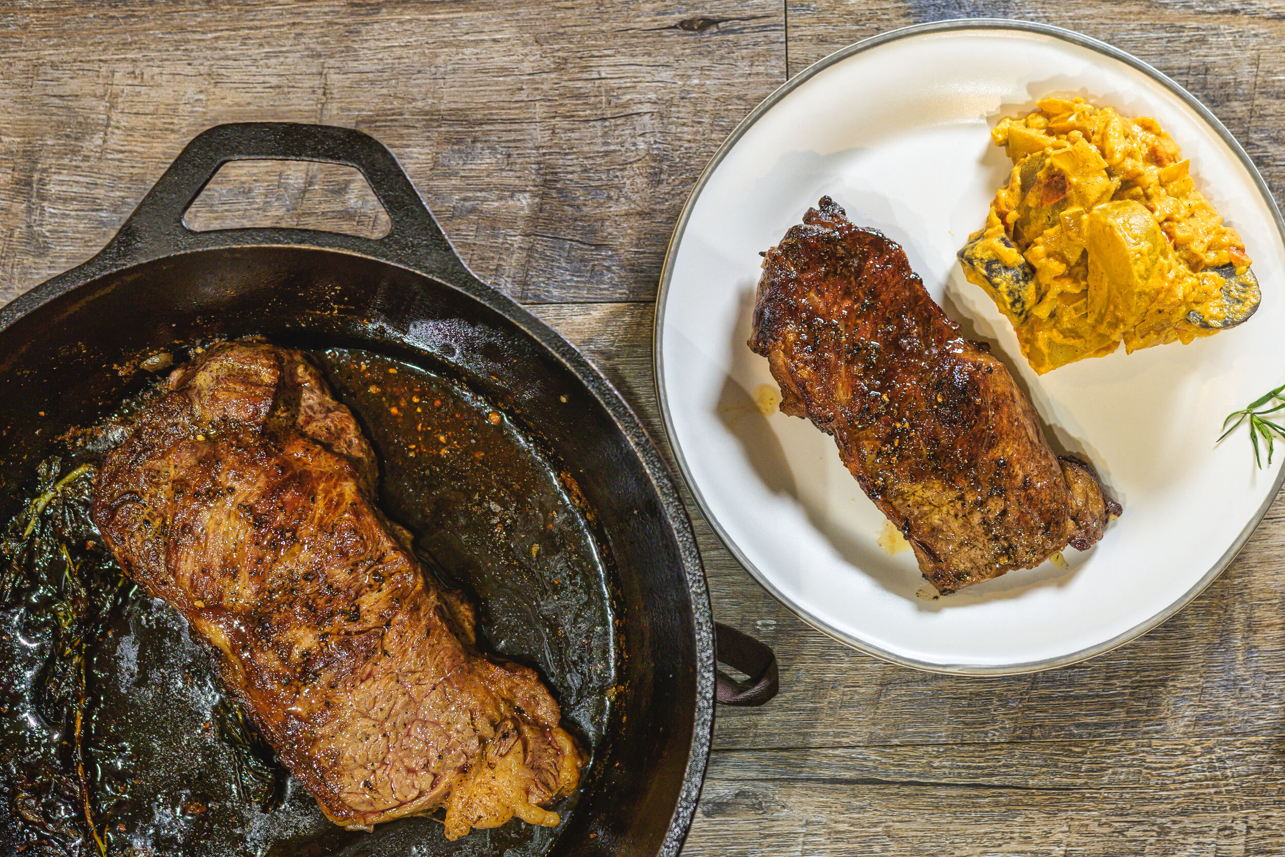 How To Make Pan Seared Butter-Basted Steak 