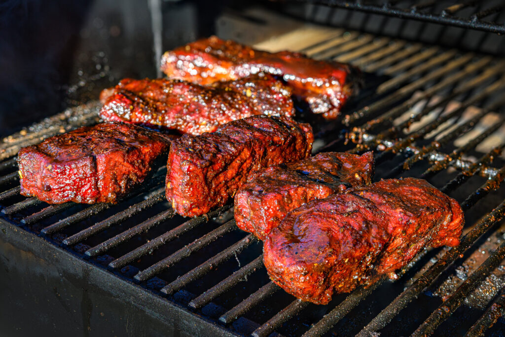 Now that the short ribs have reached 200ºF, it is time to eat