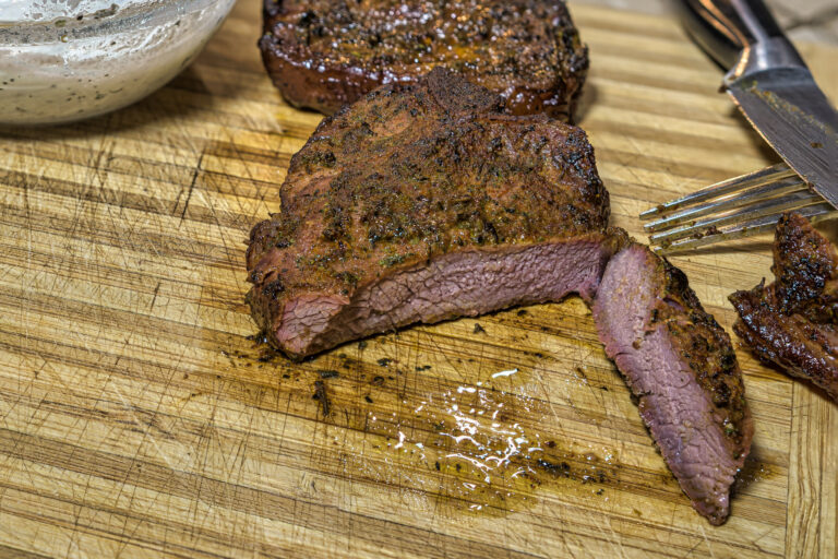 Smoked Mint-Curry Lamb Chops