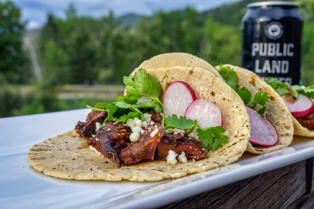 Sous Vide & Smoked Tongue Tacos