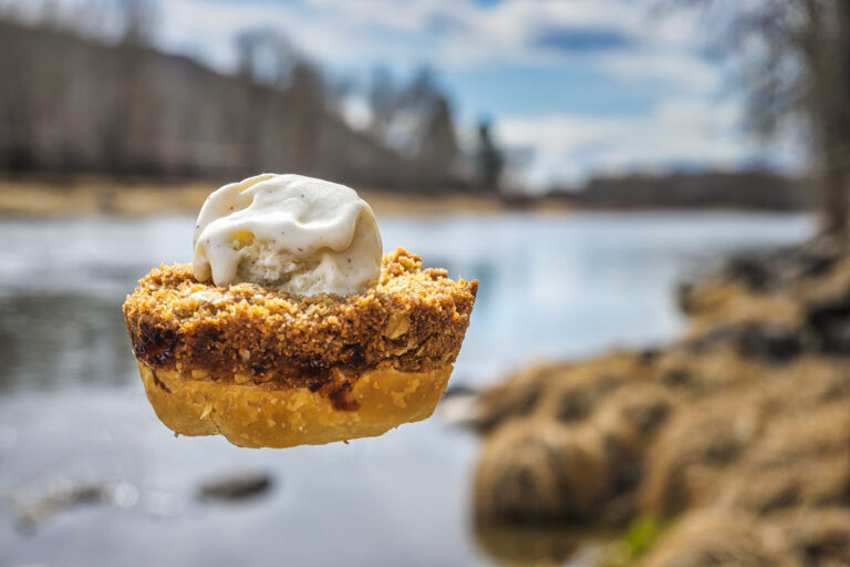 Spicy Bourbon Apple Tart