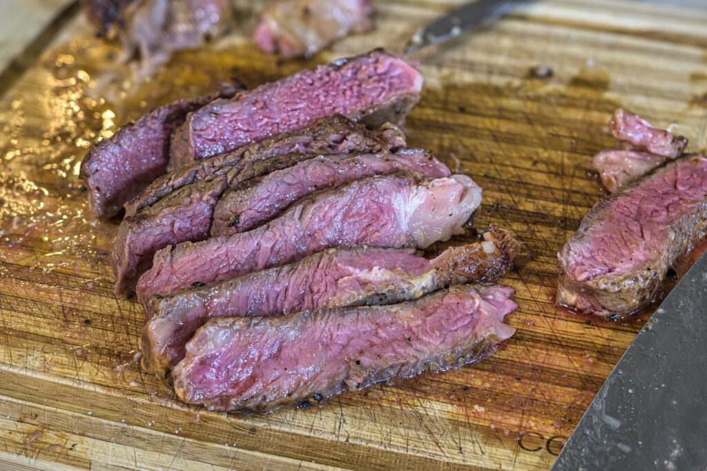 Sous Vide Sriracha Mayo-Seared Steak